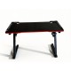 GAMING ΓΡΑΦΕΙΟ / GAME TABLE  BLACK RED DESKTOP 120×60×75 CM