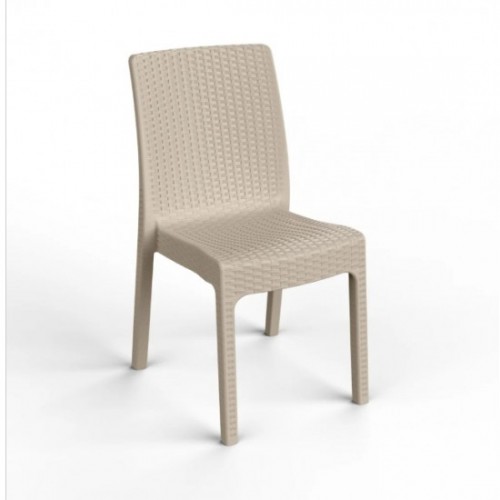 ΣΕΤ RIO ΠΟΛΥΠΡΟΠΥΛΕΝΙΟΥ RATTAN 5 ΤΜΧ ΧΡΩΜΑ CAPPUCCINO