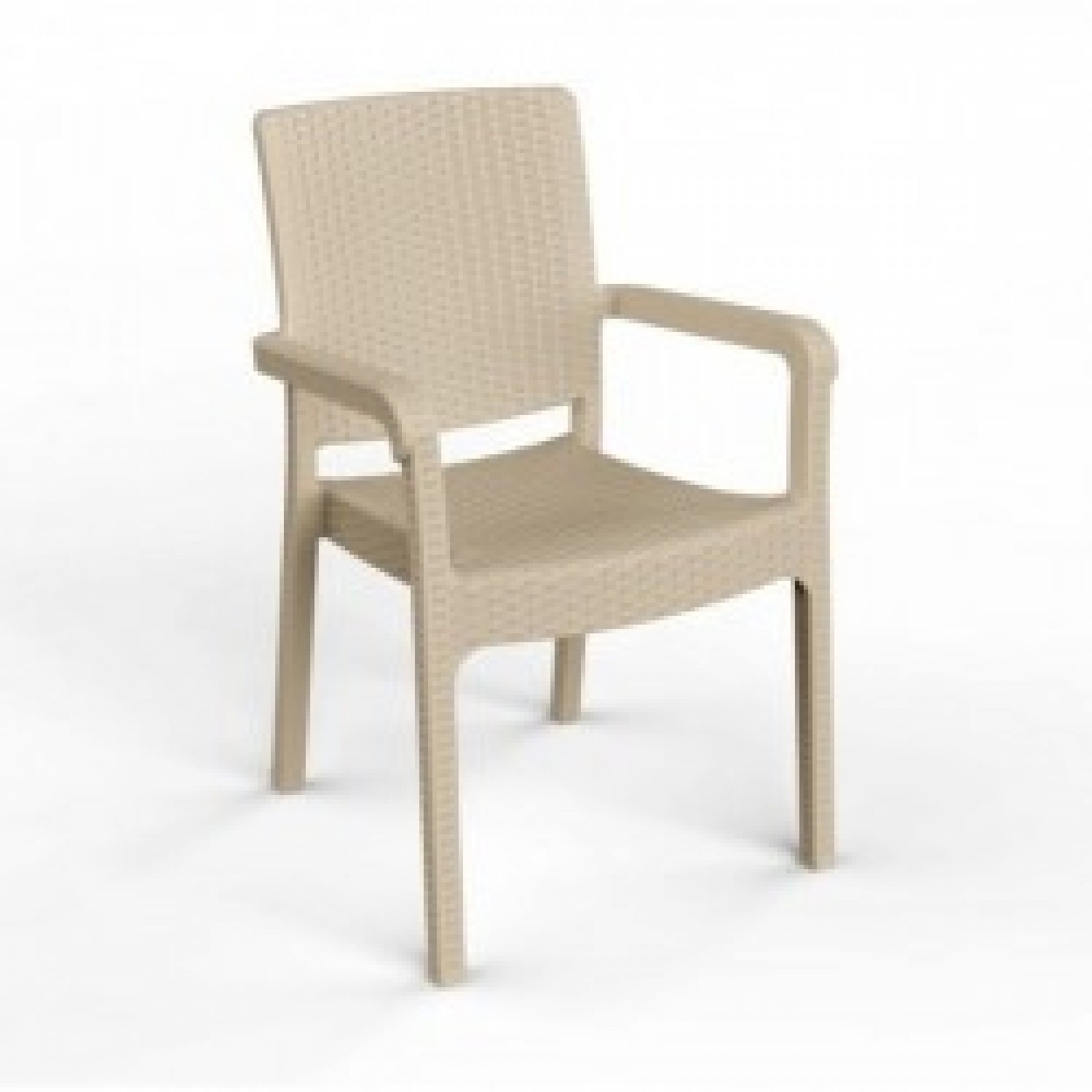 ΣΕΤ NAPOLI ΠΟΛΥΠΡΟΠΥΛΕΝΙΟΥ RATTAN 5 ΤΜΧ ΧΡΩΜΑ CAPPUCCINO
