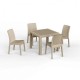 ΣΕΤ RIO ΠΟΛΥΠΡΟΠΥΛΕΝΙΟΥ RATTAN 5 ΤΜΧ ΧΡΩΜΑ CAPPUCCINO ΣΕΤ RIO ΠΟΛΥΠΡΟΠΥΛΕΝΙΟΥ RATTAN 5 ΤΜΧ ΧΡΩΜΑ CAPPUCCINO