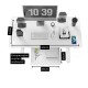 Gaming E-DESK G3 120x60cm / Γυαλινη επιφανεια / Ρυθμιζομενο Υψος / RGB LED / USB& C-TYPE  Θυρες / Συρταρι Αποθηκευσης Χρωμα Λευκο 