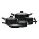 ΣΕΤ ΚΑΤΣΑΡΟΛΕΣ 8 ΤΜΧ BLACK LR 300200