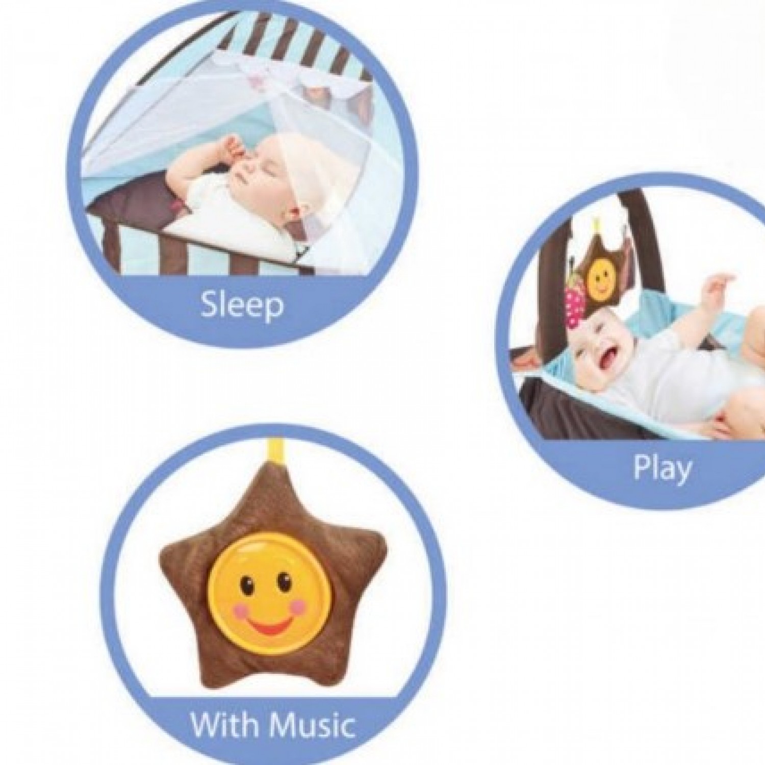 2 In 1 Portable Baby Bed Portable Baby Bed