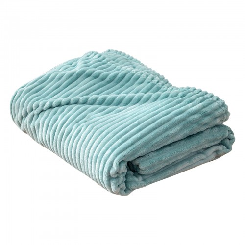 Κουβερτα Fleece Υπερδιπλη 220*240 βελούδινη με θαλασσή