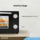 Ηλεκτρικό mini φουρνάκι  backofen 9λιτρα 650w  9001B