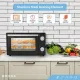 Ηλεκτρικό mini φουρνάκι  backofen 9λιτρα 650w  9001B