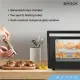 Ηλεκτρικό mini φουρνάκι  backofen 9λιτρα 650w  9001B