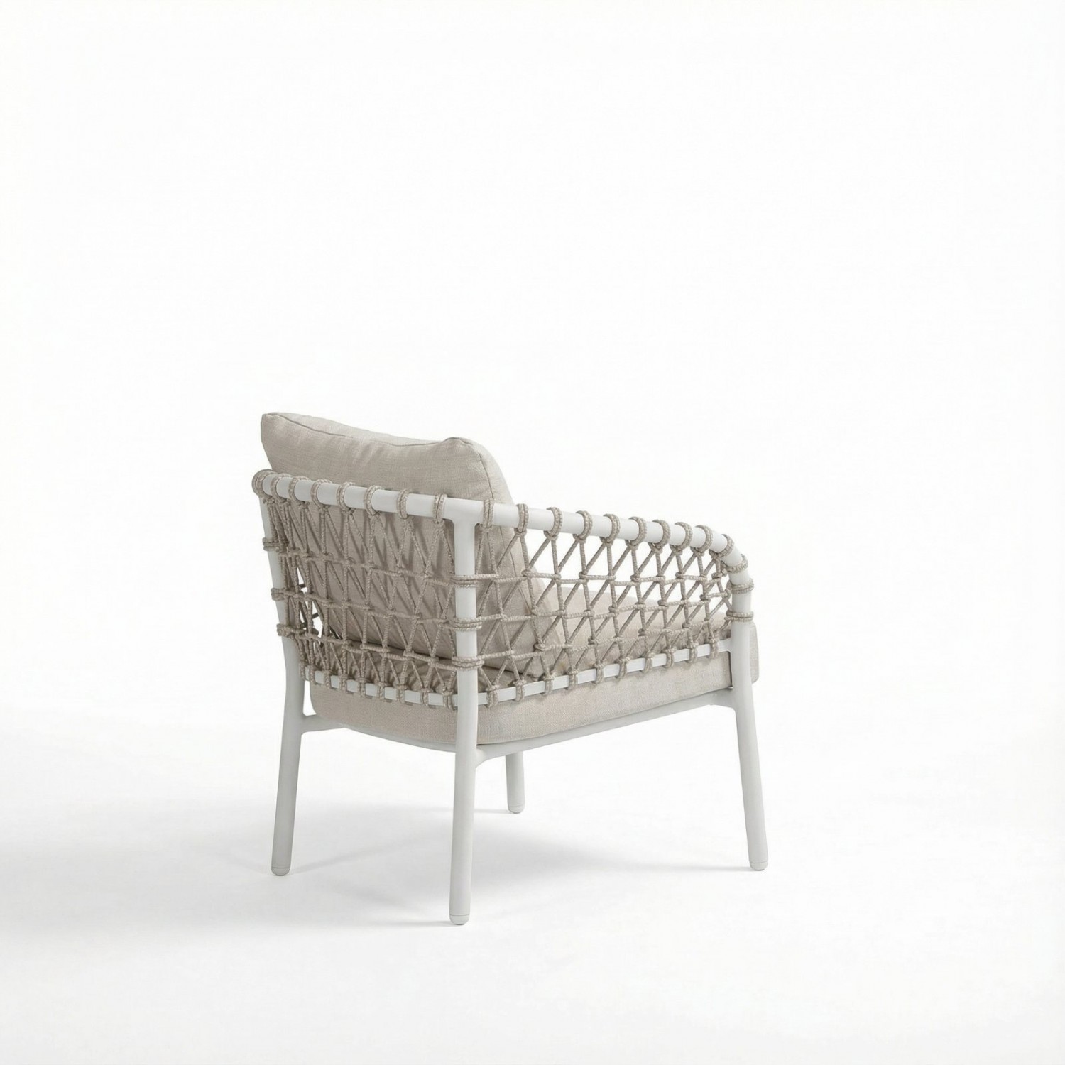 Luxury Σετ Καθιστικού 4 ΤΜΧ Εξωτερικού Χώρου με Πέτρινο Τραπεζάκι