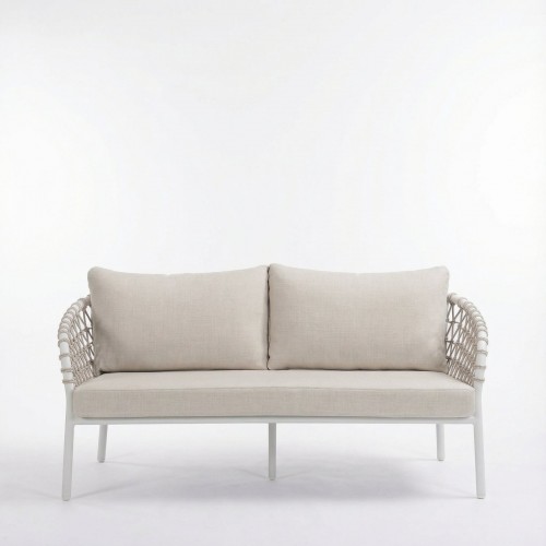 Luxury Σετ Καθιστικού 4 ΤΜΧ Εξωτερικού Χώρου με Πέτρινο Τραπεζάκι