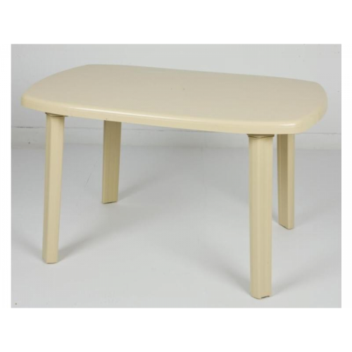 ΤΡΑΠΕΖΙ ΚΗΠΟΥ ΟΒΑΛ ΑΡΗΣ 125Χ80cm ΜΠΕΖ 74522