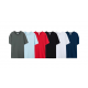 Πακέτο 6 τεμαχίων  Ανδρικά T-shirt σε υπέροχες αποχρώσεις Βαμβακερά 